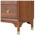 Hepburne Walnut 5 Drawer Chest
