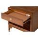 Hepburne Walnut 1 Drawer Nightstand with USB Charging