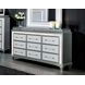 Galea Gray 12 Drawer Dresser with LED