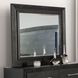 Ashbourne Black Panel Bedroom Set with LED Light