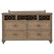 Lyris Rustic Oak Panel Bedroom Set
