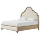 Lyris Rustic Oak Queen Panel Bed