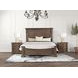 Seven Oaks Weathered Oak King Poster Bed