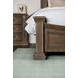 Seven Oaks Weathered Oak King Poster Bed