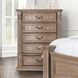 Seven Oaks Weathered Oak 5 Drawer Chest