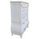 Valentini White Sleigh Bedroom Set