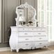 Valentini White 9 Drawer Dresser
