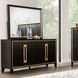 Kenyada Espresso Rectangular Dresser Mirror