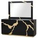 Goldsberg Black and Gold Rectangular Dresser Mirror
