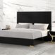 Goldsberg Black King Platform Bed