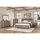 Merthyr Brown Queen Panel Bed