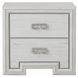 Basilone Rustic White Panel Bedroom Set