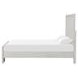 Basilone Rustic White Panel Bedroom Set
