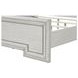 Basilone Rustic White Panel Bedroom Set