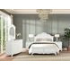 Naucalpan White Full Upholstered Storage Platform Bed