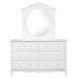 Naucalpan White 6 Drawer Dresser