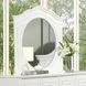 Naucalpan White Arched Dresser Mirror