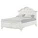 Naucalpan White Full Upholstered Storage Platform Bed
