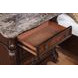 Ventresca Dark Cherry 3 Drawer Nightstand