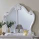 Cremona White Upholstered Panel Bedroom Set with Nailhead Trim
