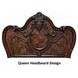 Roselli Dark Cherry Queen Panel Bed