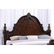 Francione Dark Cherry King Panel Bed
