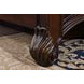 Francione Dark Cherry King Panel Bed