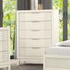 Isadore Antique White 5 Drawer Chest