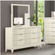 Isadore Antique White 6 Drawer Dresser