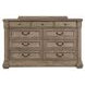 Sheringham Weathered Gray Panel Bedroom Set
