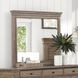 Sheringham Weathered Gray Rectangular Dresser Mirror