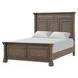 Huddersfield Dark Walnut King Panel Bed