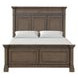 Huddersfield Dark Walnut King Panel Bed