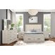 Wellingborough Light Gray Queen Storage Platform Bed with LED Light