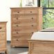 Mchenry Natural Oak 5 Drawer Chest
