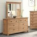 Mchenry Natural Oak 6 Drawer Dresser