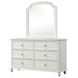Whitehaven Antique White 6 Drawer Dresser