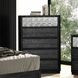 Sterling West Ash Gray 5 Drawer Chest