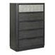 Sterling West Ash Gray 5 Drawer Chest