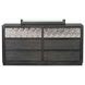 Sterling West Ash Gray 6 Drawer Dresser
