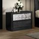 Sterling West Ash Gray 2 Drawer Nightstand with USB Charging