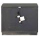 Sterling West Ash Gray 2 Drawer Nightstand with USB Charging