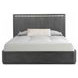 Sterling West Ash Gray King Panel Bed