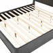Sterling West Ash Gray King Panel Bed