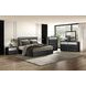 Sterling West Ash Gray Queen Panel Bed