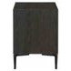 Bashford Espresso 2 Drawer Nightstand with USB Charging