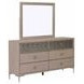 Bashford Natural Oak 6 Drawer Dresser