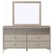 Bashford Natural Oak 6 Drawer Dresser