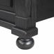 Neue Mills Farmhouse Black and Rustic Oak King Panel Bed