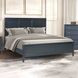 Altamira Malta Blue Panel Bedroom Set